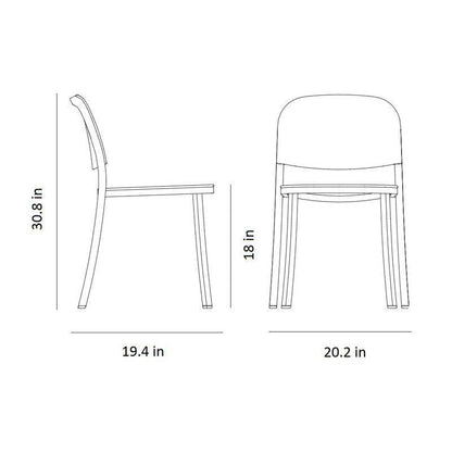 1 Inch Stacking Chair